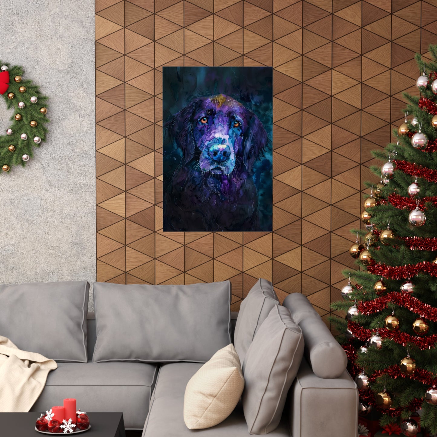 Dreamscape Canine – An Artistic Tribute (Matte Vertical Posters)