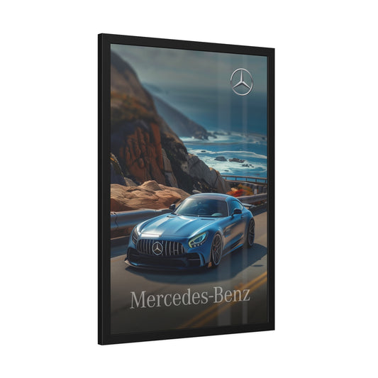 Mercedes-Benz as a piece of art (Framed Paper Posters)