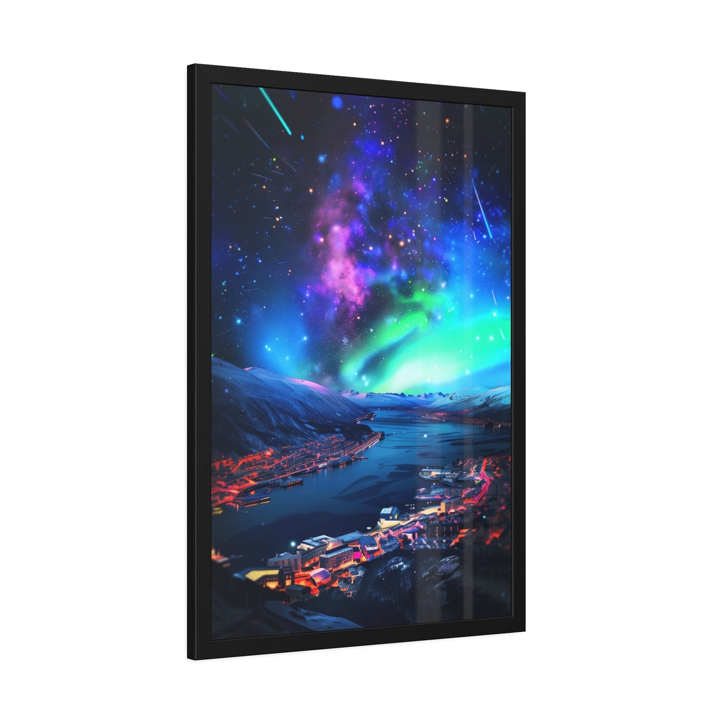 Cosmic Eruption (Framed Paper Posters)