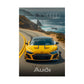 Yellow Gold Audi (Matte Vertical Posters)