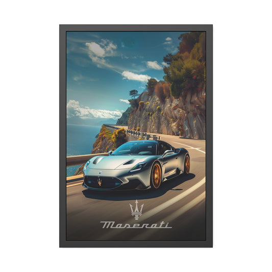 Iconic Maserati (Framed Paper Posters)