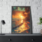 Tropical Sunset (Framed Paper Posters)