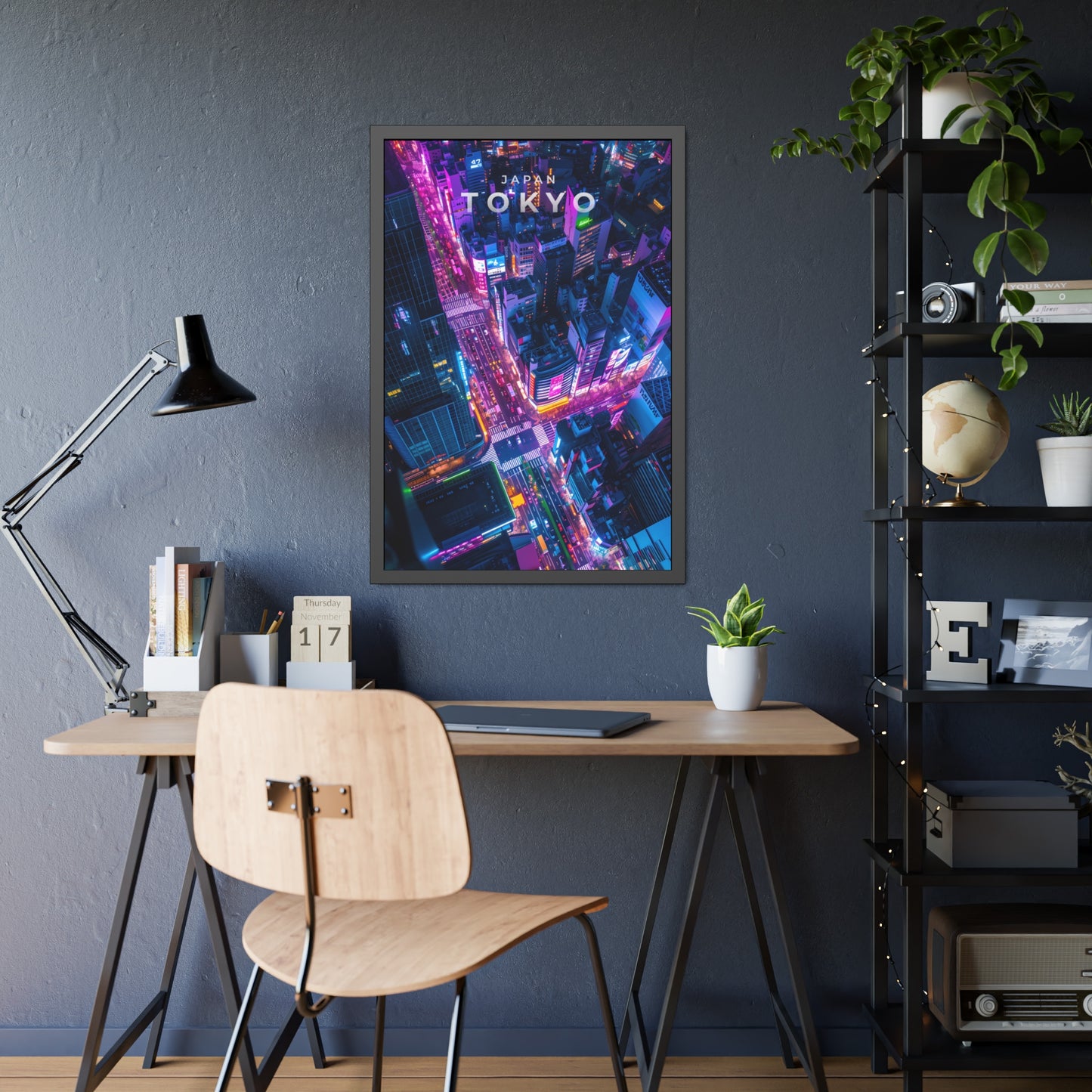 Tokyo Nightscape (Framed Paper Posters)