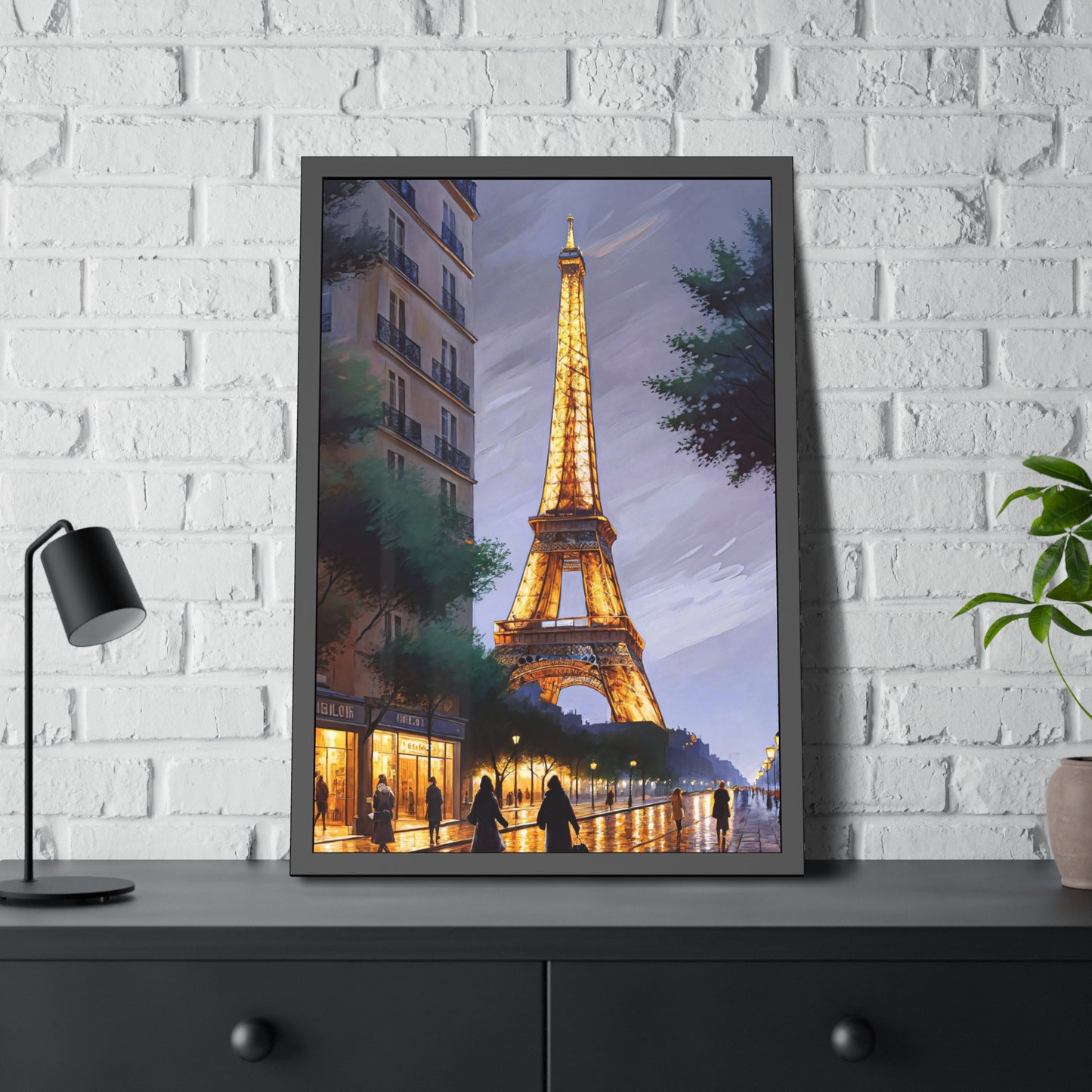 Parisian Twilight (Framed Paper Posters)