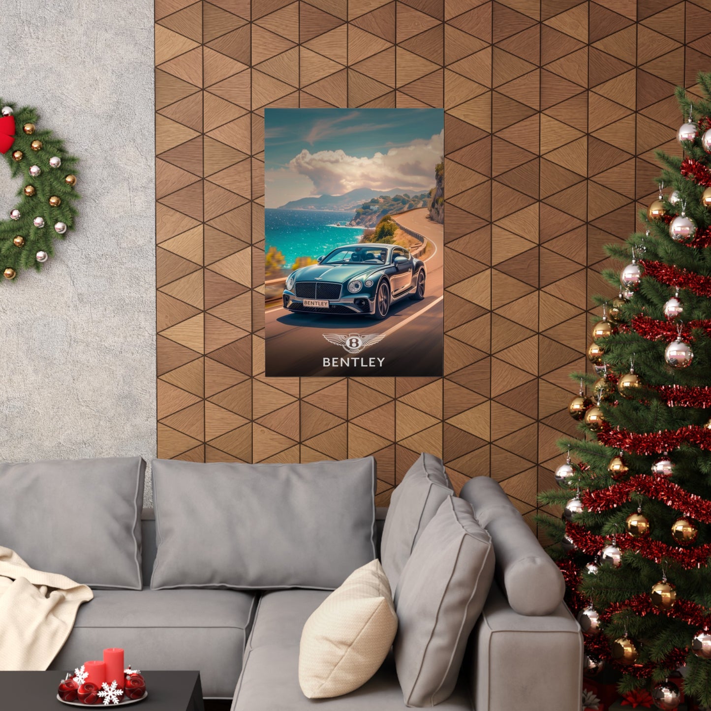 Bentley Coastal Cruise (Matte Vertical Posters)