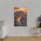 Frankfurt Skyline (Matte Canvas, Stretched)