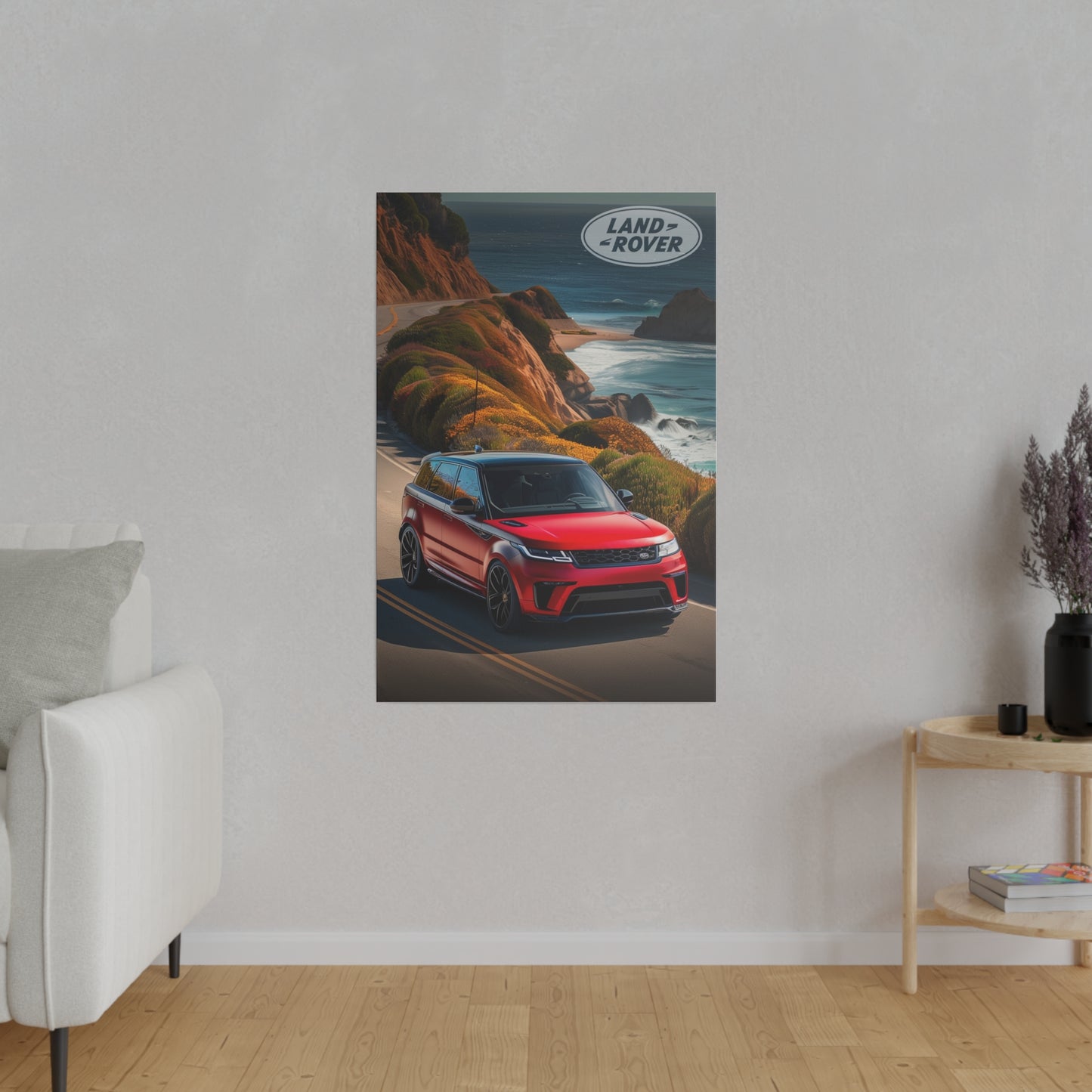 Land Rover Coastal Journey (Matte Canvas, Stretched)