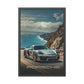 Porsche Coastal Elegance (Framed Paper Posters)