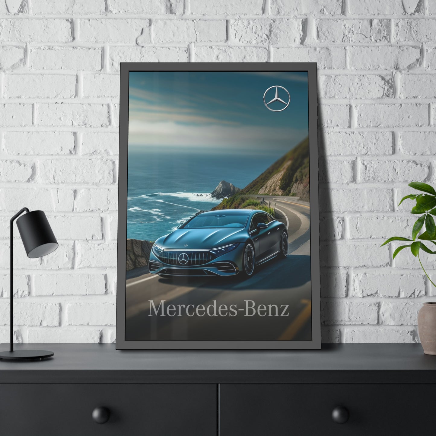 Mercedes-Benz Coastal Drive (Framed Paper Posters)