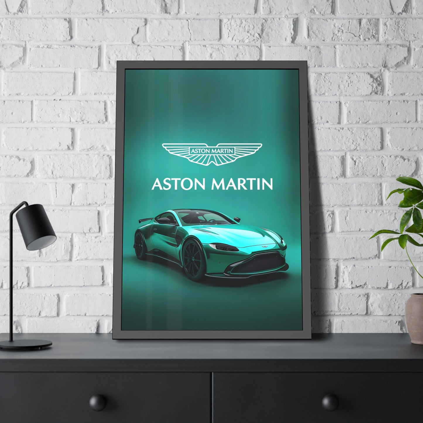 Luxury is Aston Martin (Framed Paper Posters)