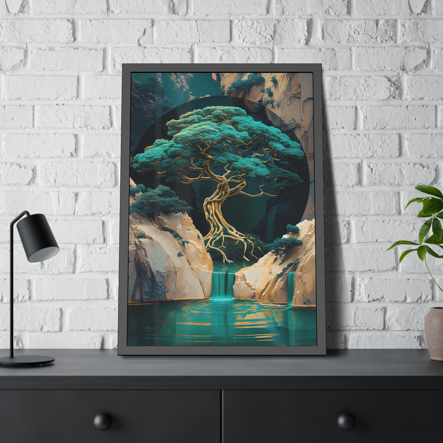 Mystical Arboreal Sanctuary (Framed Paper Posters)