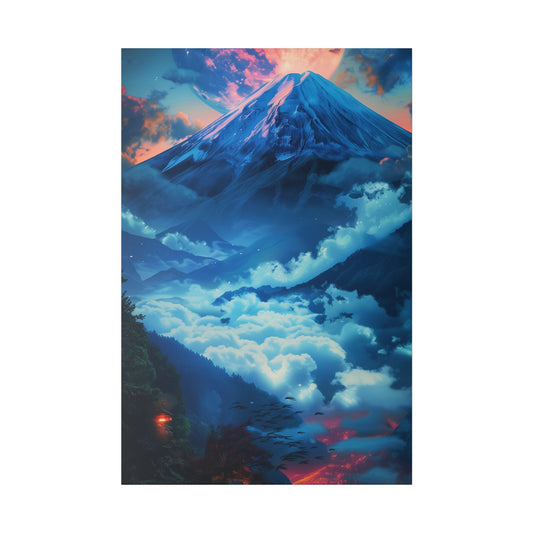 Celestial Mountain (Matte Canvas, Stretched)