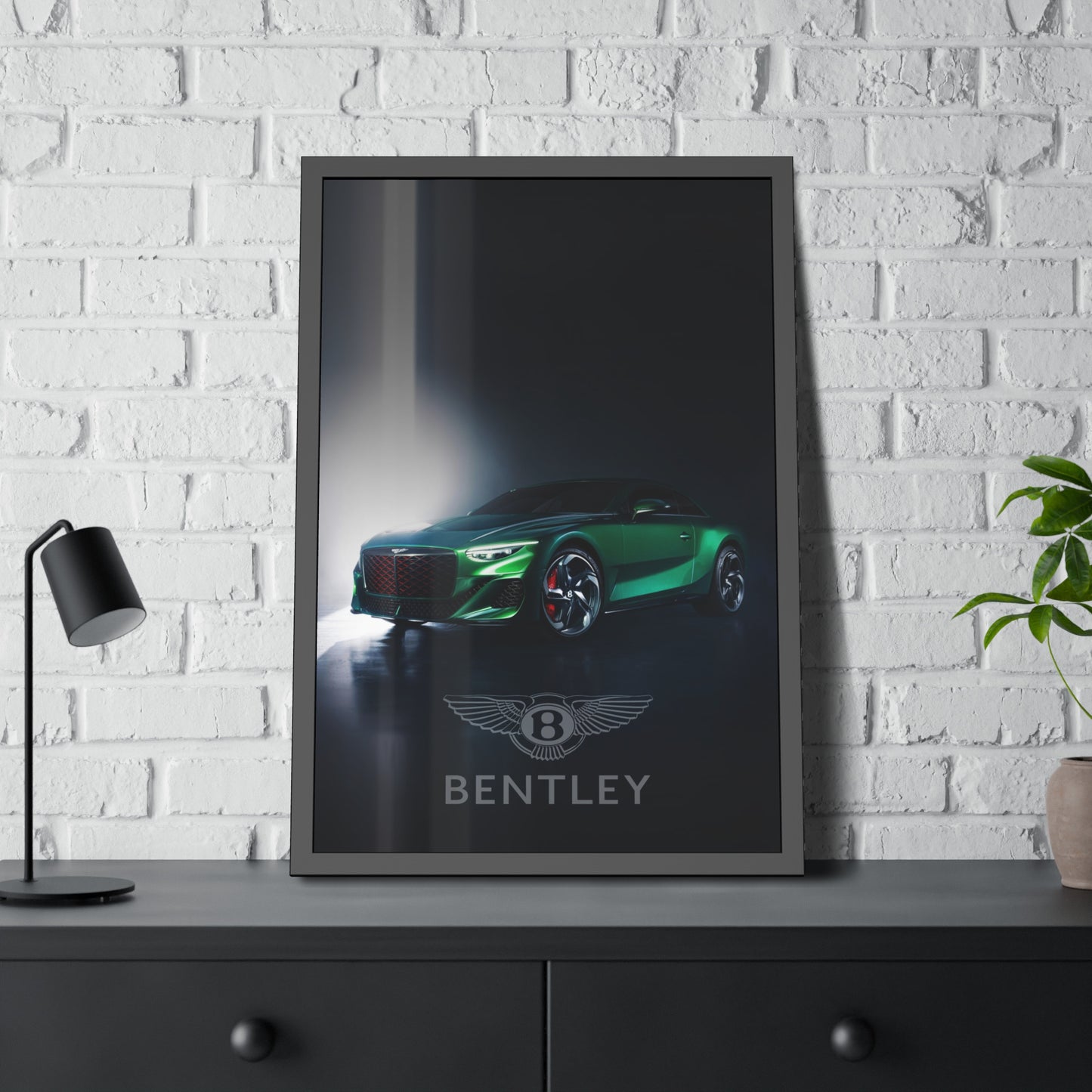 Luxury Bentley (Framed Paper Posters)