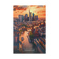 Frankfurt Skyline (Matte Canvas, Stretched)