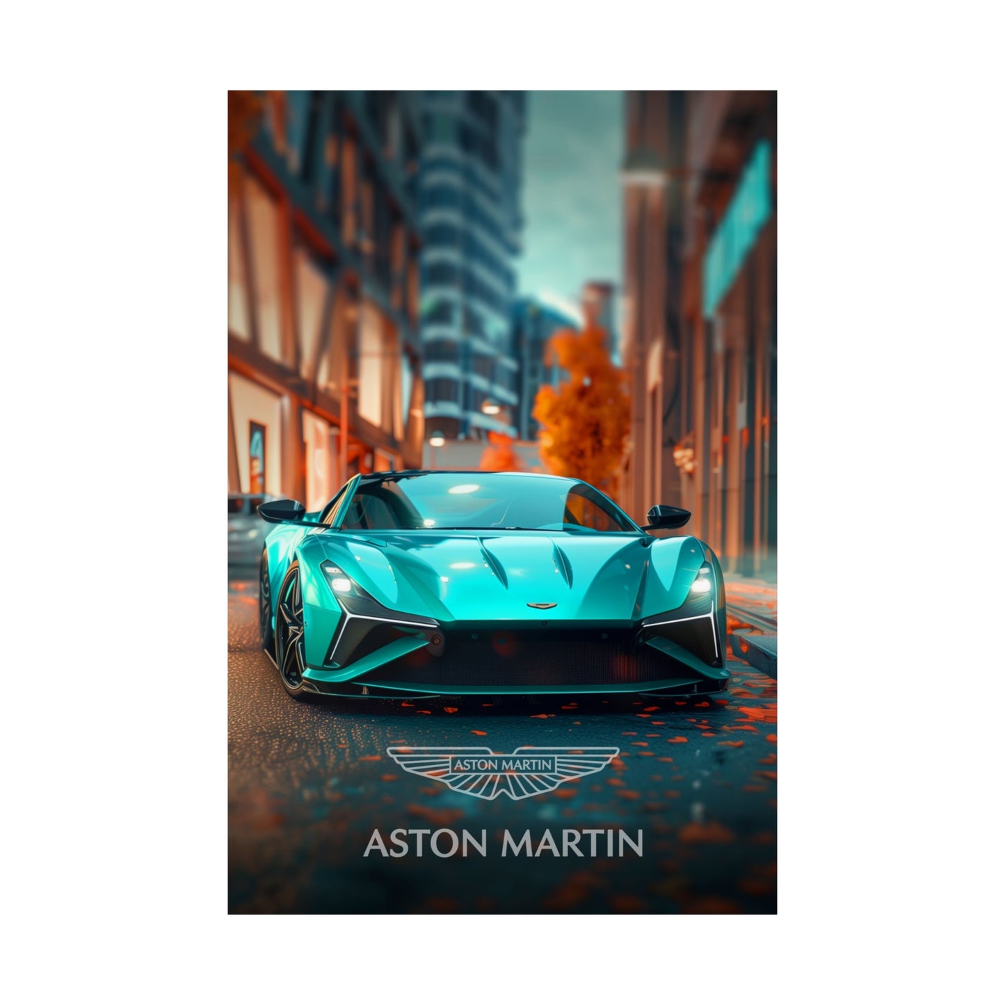 Aston Martin (Matte Vertical Posters)