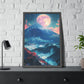 Moonlit Mountain (Framed Paper Posters)