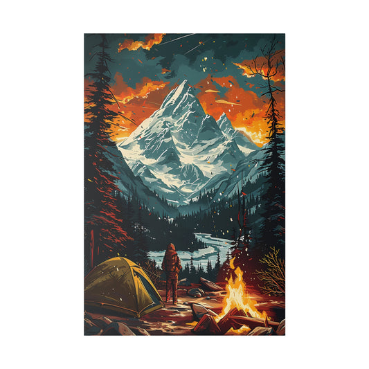 Alpine Echoes (Matte Canvas, Stretched)