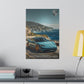 Porsche Seaside Drive (Matte Canvas, Stretched)