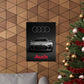 Luxury black Audi (Matte Vertical Posters)