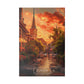 Zurich at Sunset (Matte Canvas, Stretched)