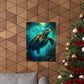 Underwater Sea Turtle (Matte Vertical Posters)