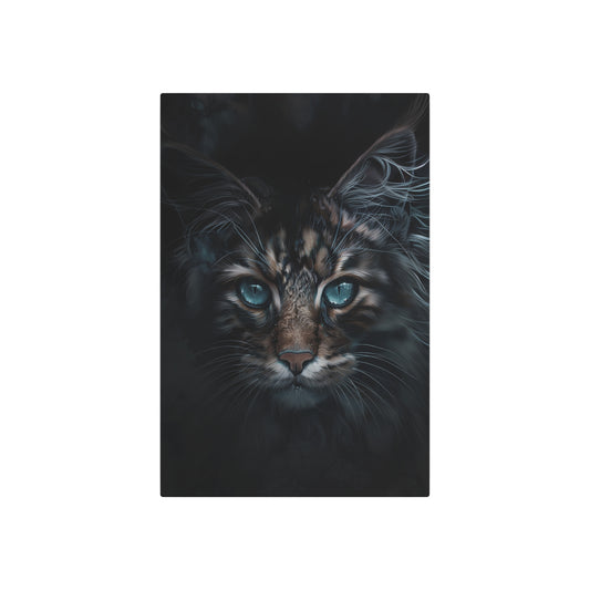 Bring the Majesty of Felines (Metal Art Sign)