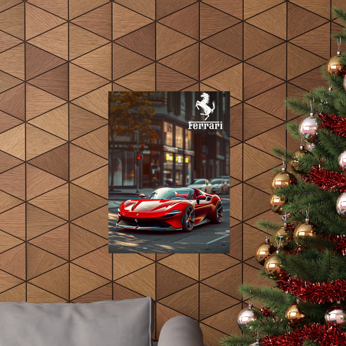 Fast Ferrari (Matte Vertical Posters)