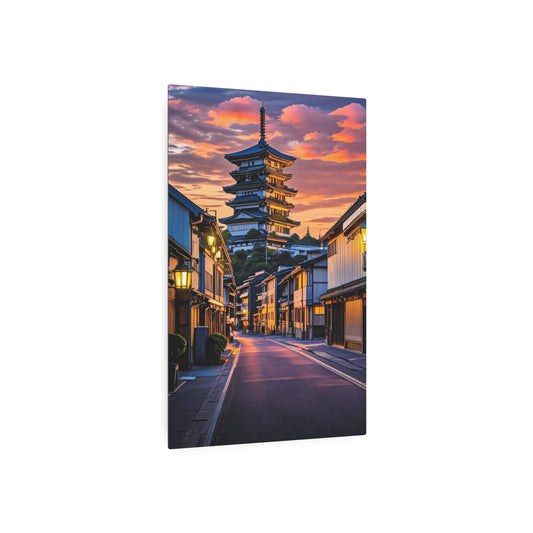 Pagoda Sunset Boulevard (Metal Art Sign)