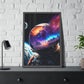 Astronaut's Cosmic Reflection (Framed Paper Posters)