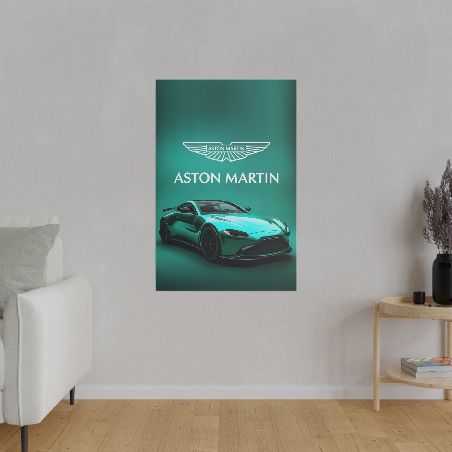 Luxury is Aston Martin (Matte Canvas, Stretched)