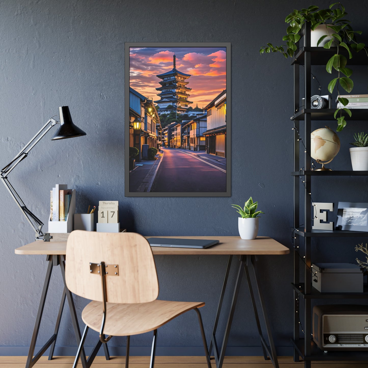 Pagoda Sunset Boulevard (Framed Paper Posters)