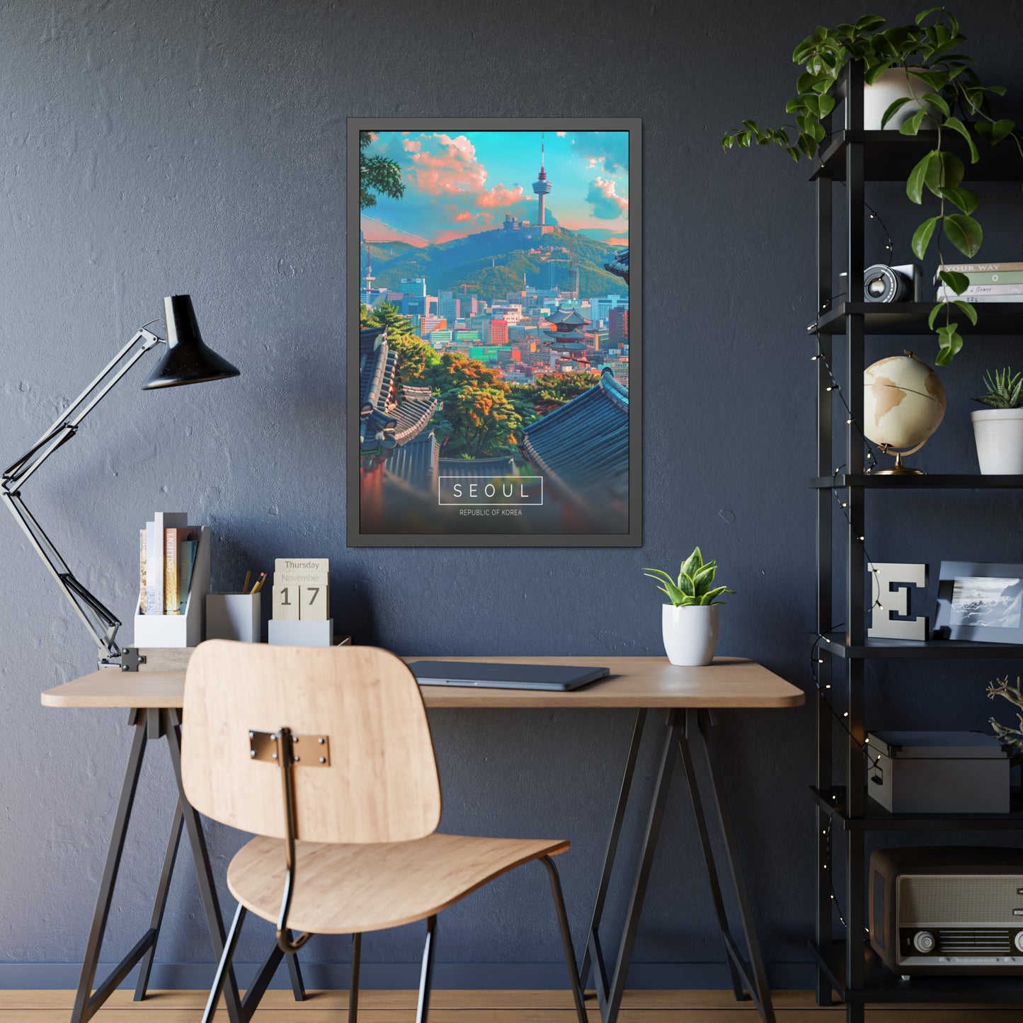 Seoul's Serenity (Framed Paper Posters)