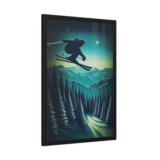 Midnight Descent (Framed Paper Posters)