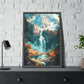 Mountain Waterfalls (Framed Paper Posters)