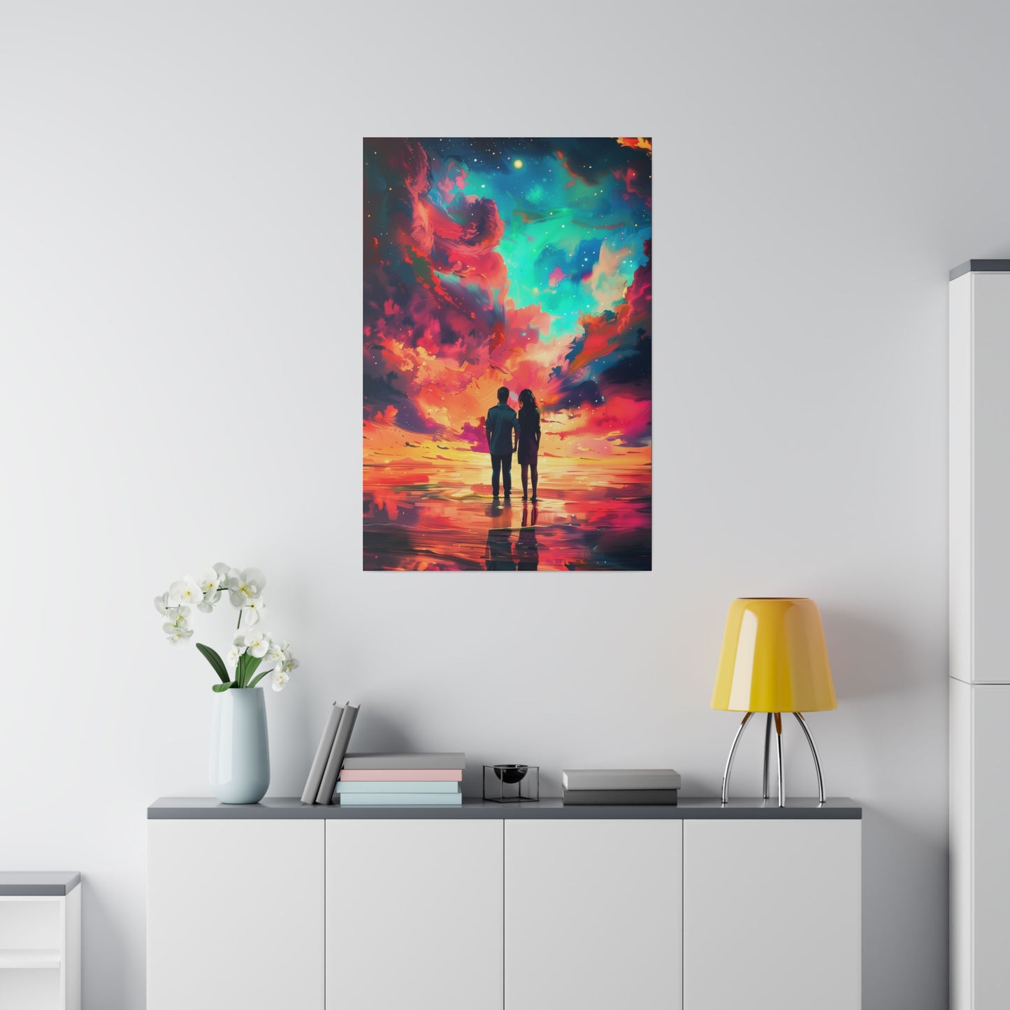 Celestial Romance (Matte Canvas, Stretched)