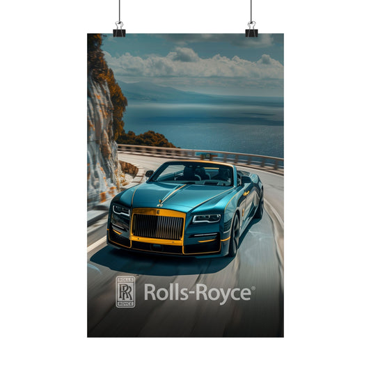 Rolls-Royce Riviera Ride (Matte Vertical Posters)