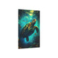 Underwater Sea Turtle (Metal Art Sign)