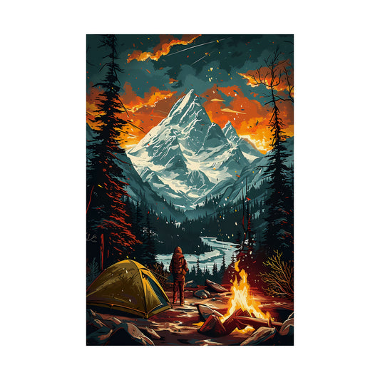 Alpine Echoes (Matte Vertical Posters)