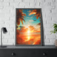 Tropical Sunset Bliss (Framed Paper Posters)