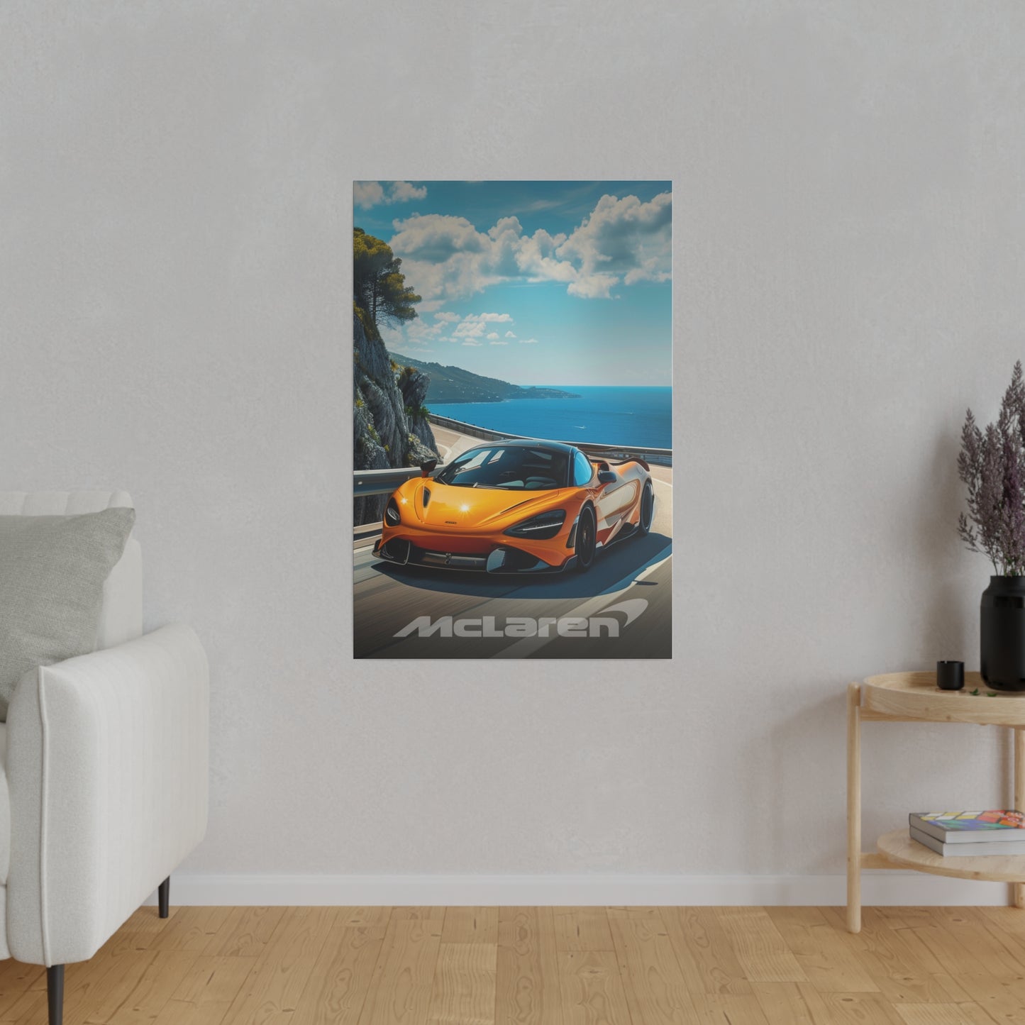 Fast McLaren (Matte Canvas, Stretched)