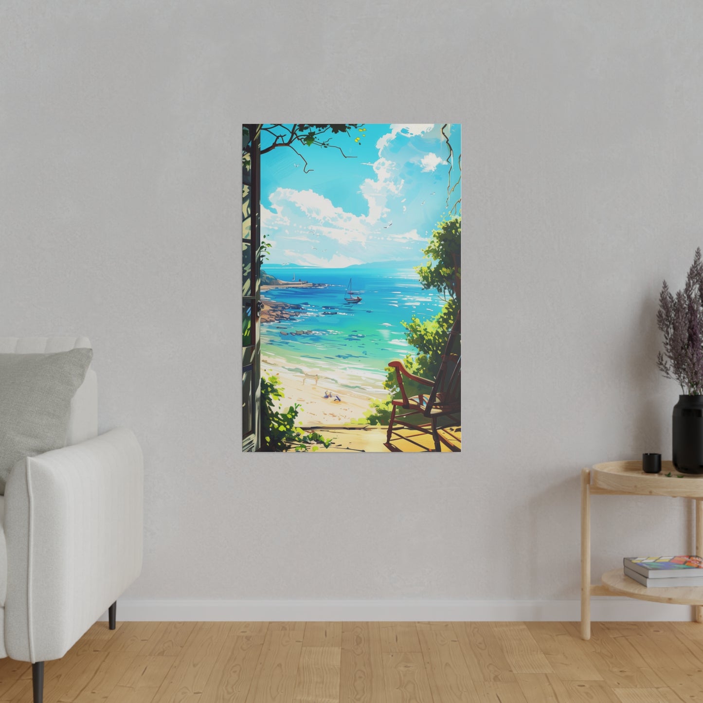 Coastal Serenity (Matte Canvas, Stretched)