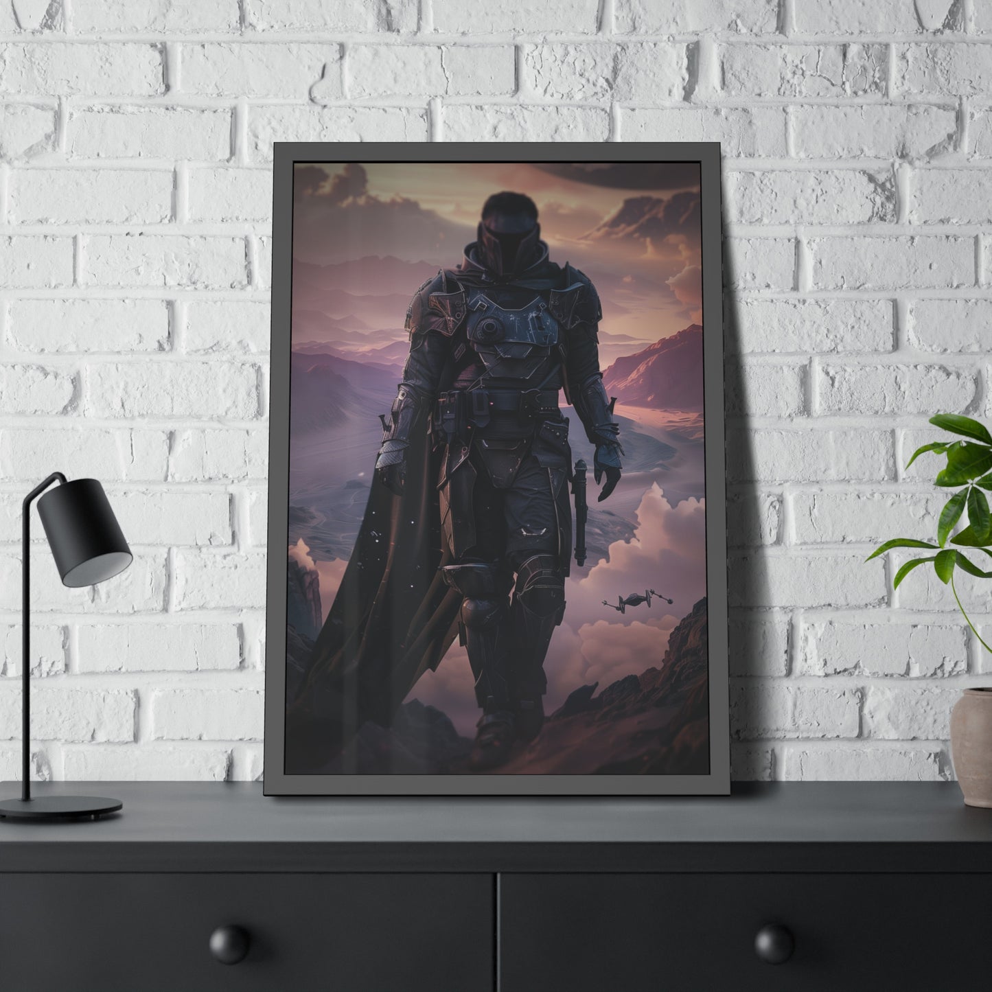 Lone Sentinel (Framed Paper Posters)