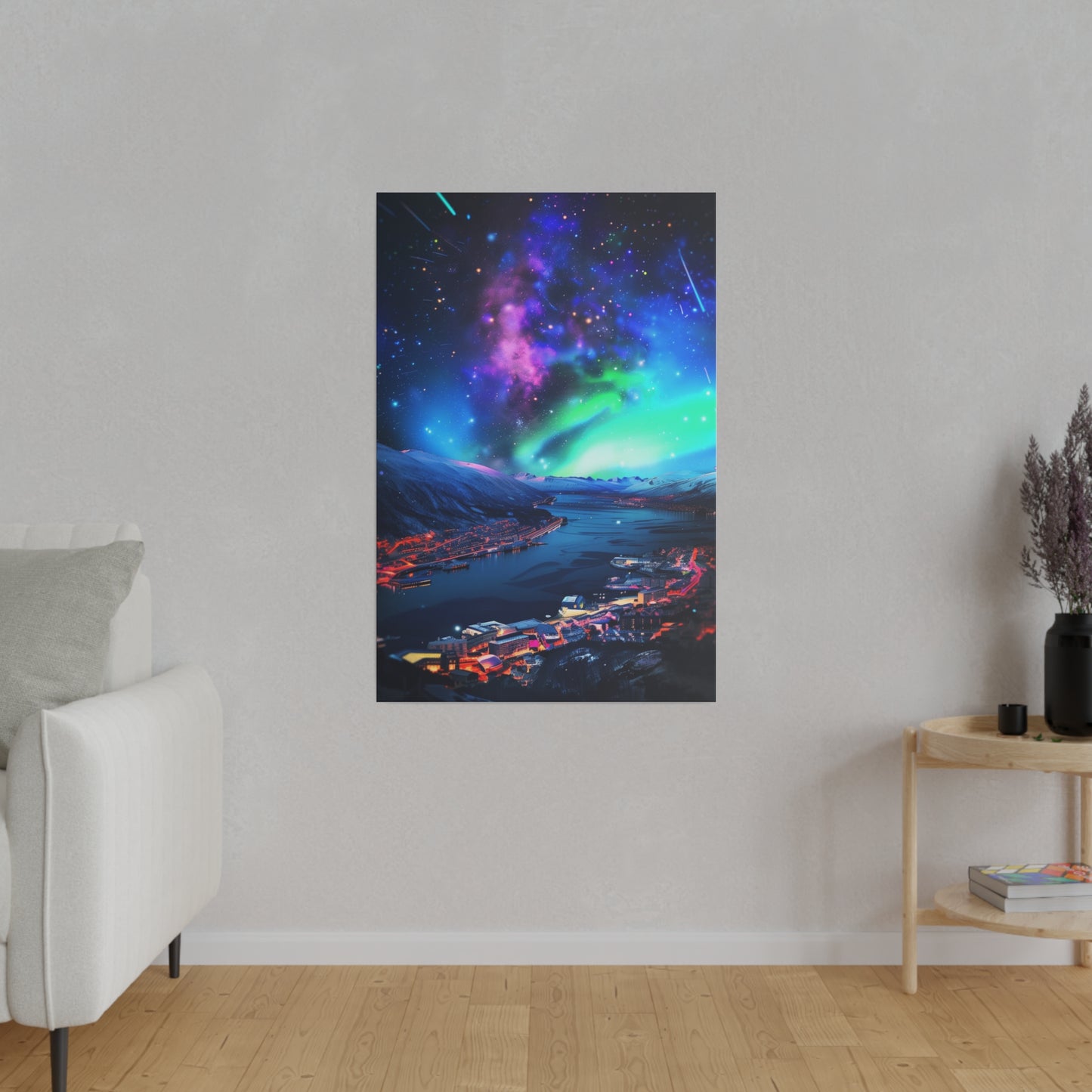 Cosmic Eruption (Matte Canvas, Stretched)