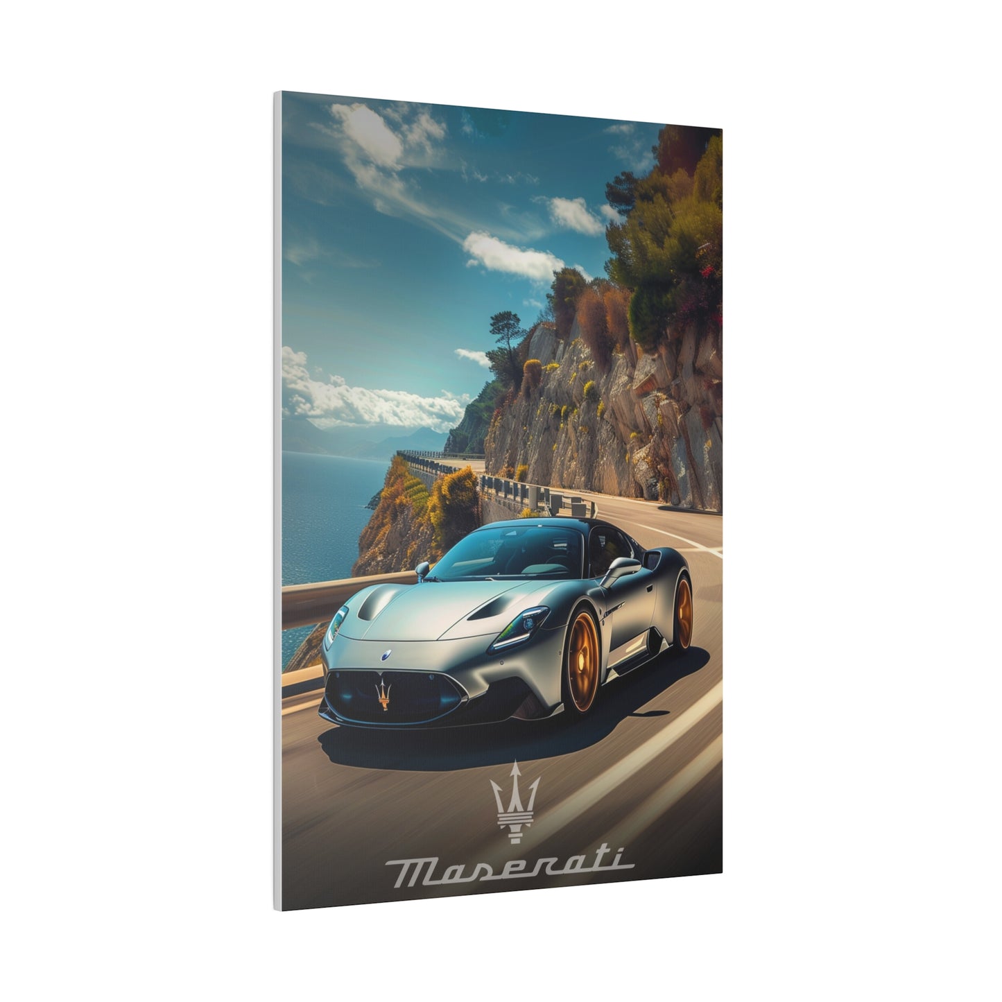 Iconic Maserati (Matte Canvas, Stretched)