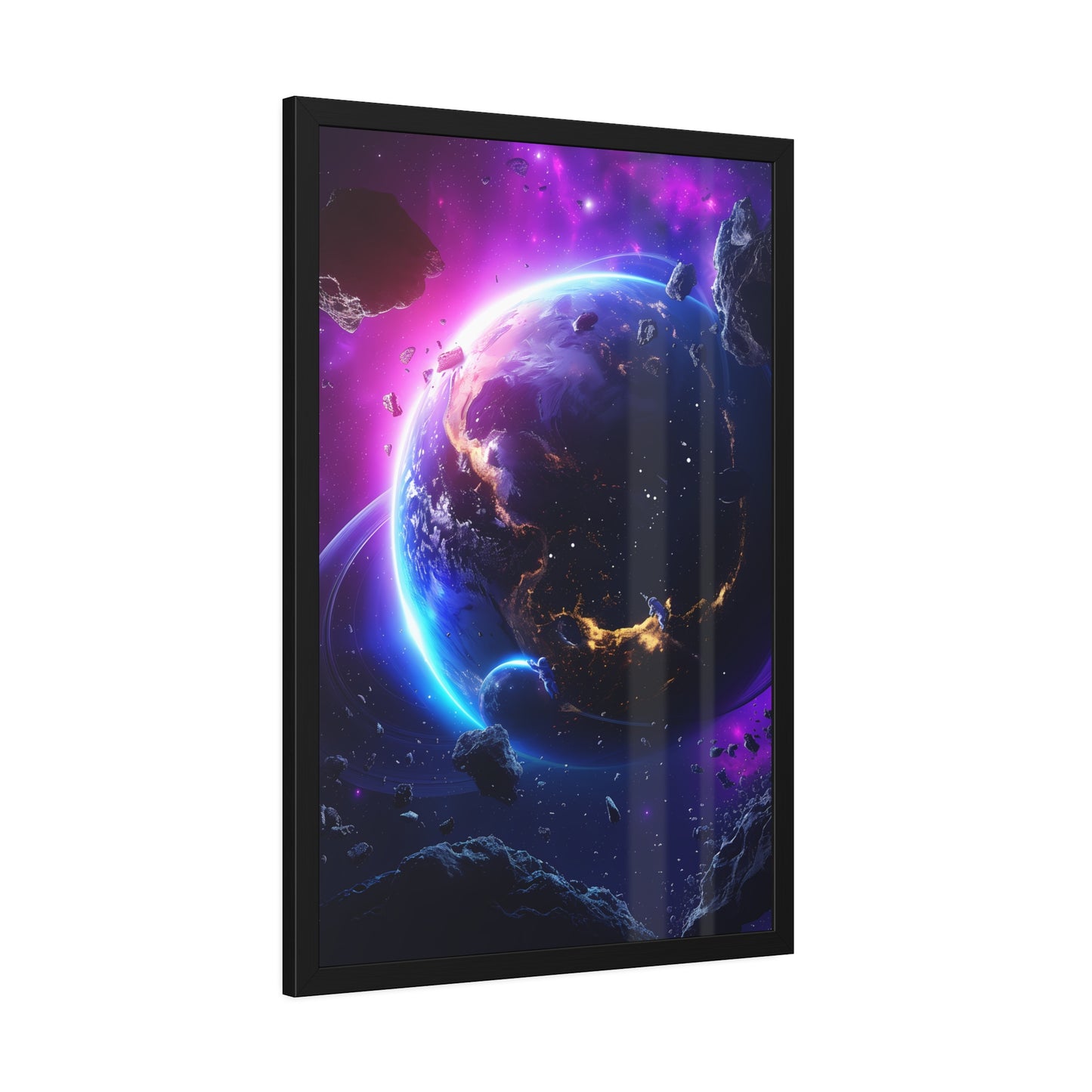 Orbiting Awe (Framed Paper Posters)