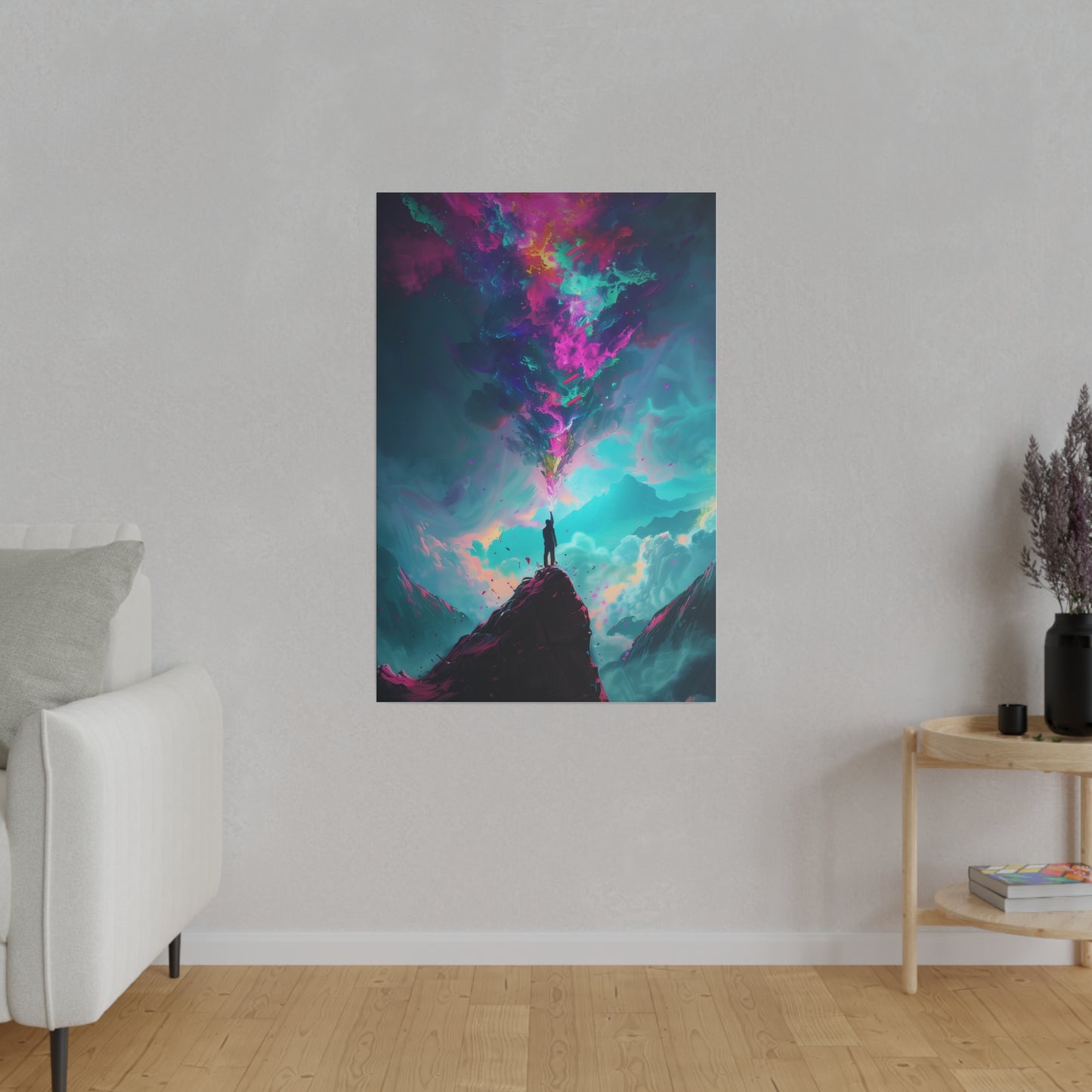 Cosmic Ascent (Matte Canvas, Stretched)