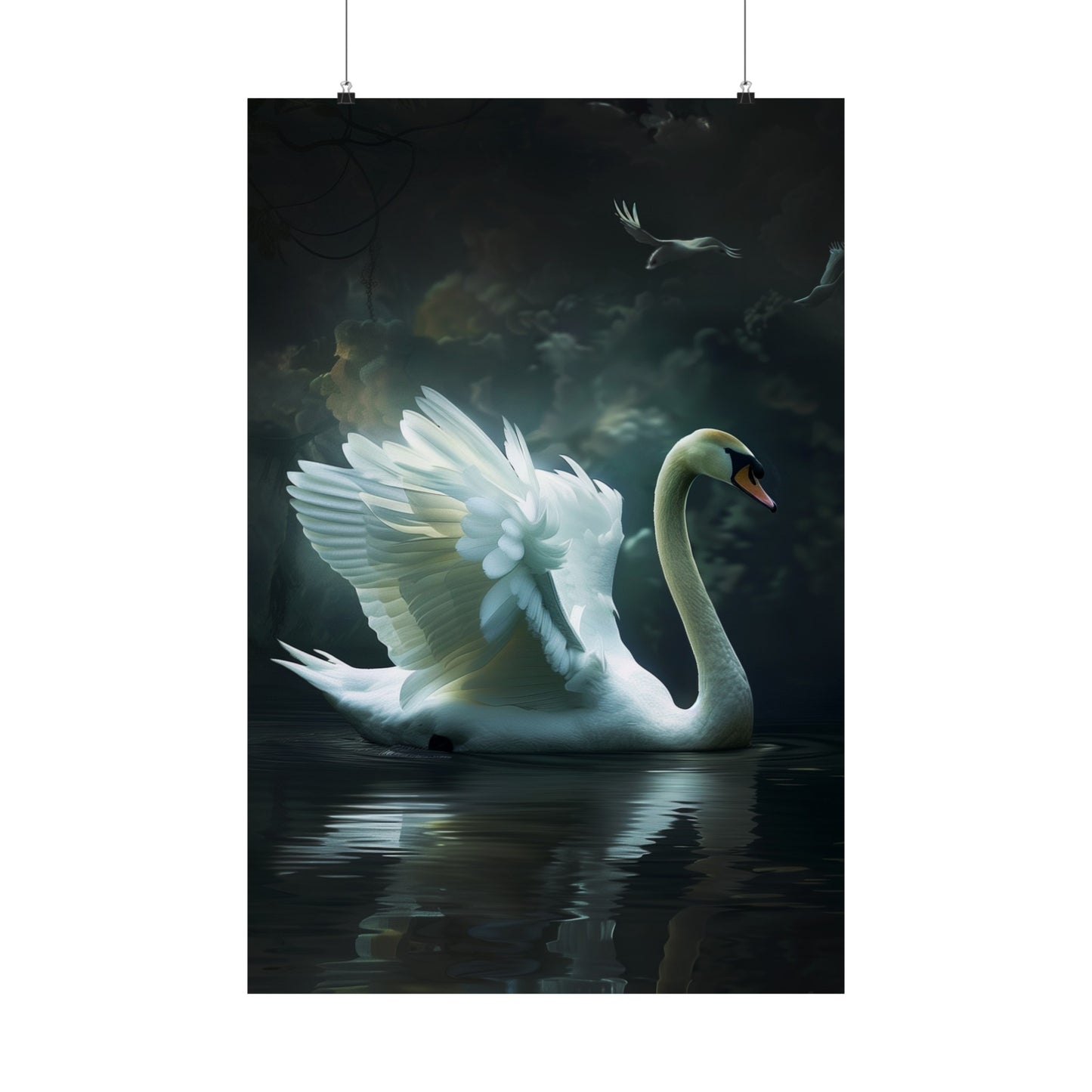 Elegance of the Swan (Matte Vertical Posters)