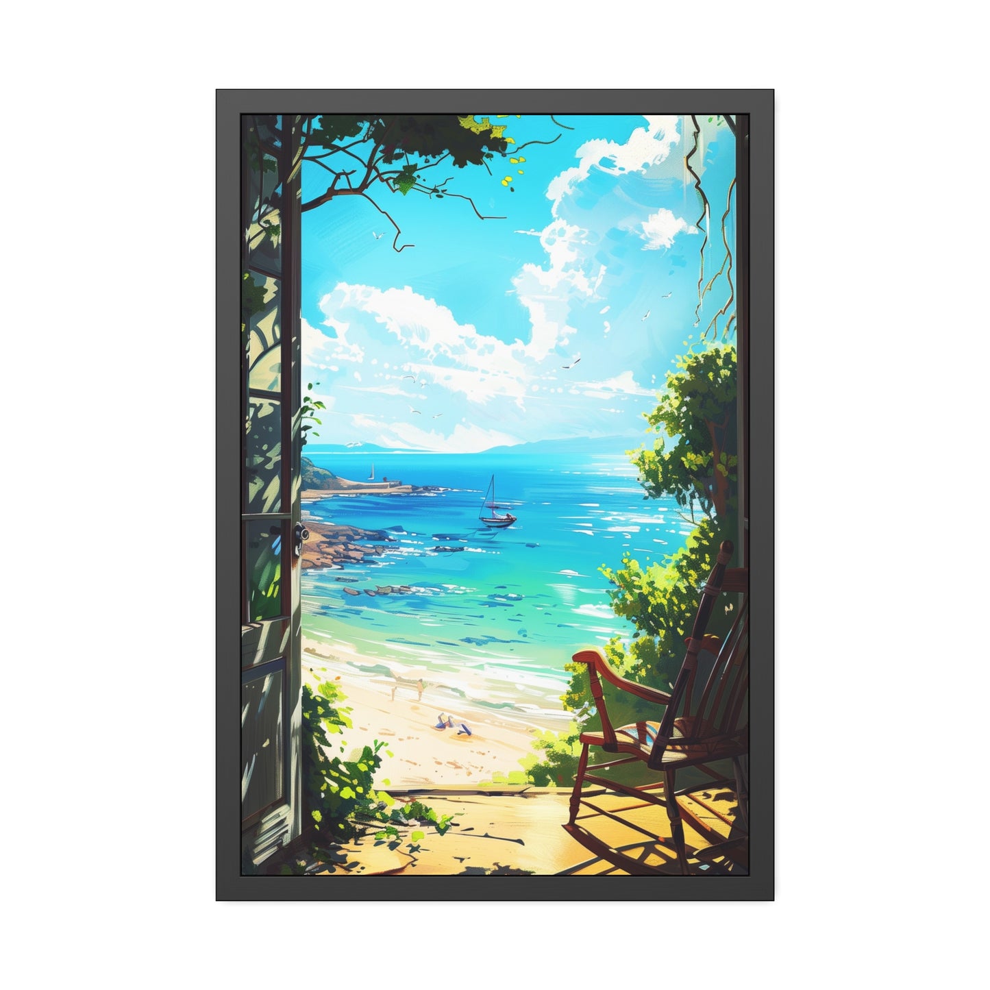 Coastal Serenity (Framed Paper Posters)