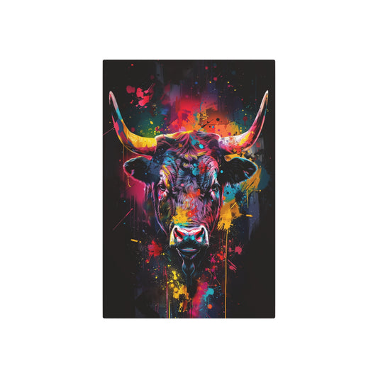 Celestial Bull (Metal Art Sign)