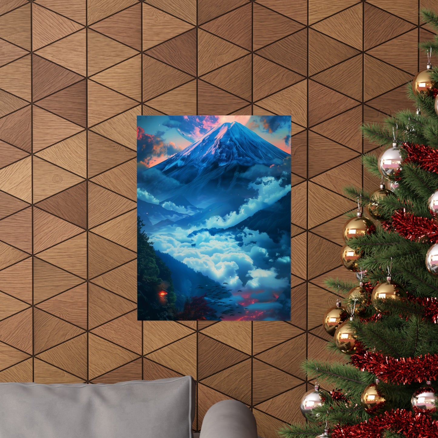 Celestial Mountain (Matte Vertical Posters)